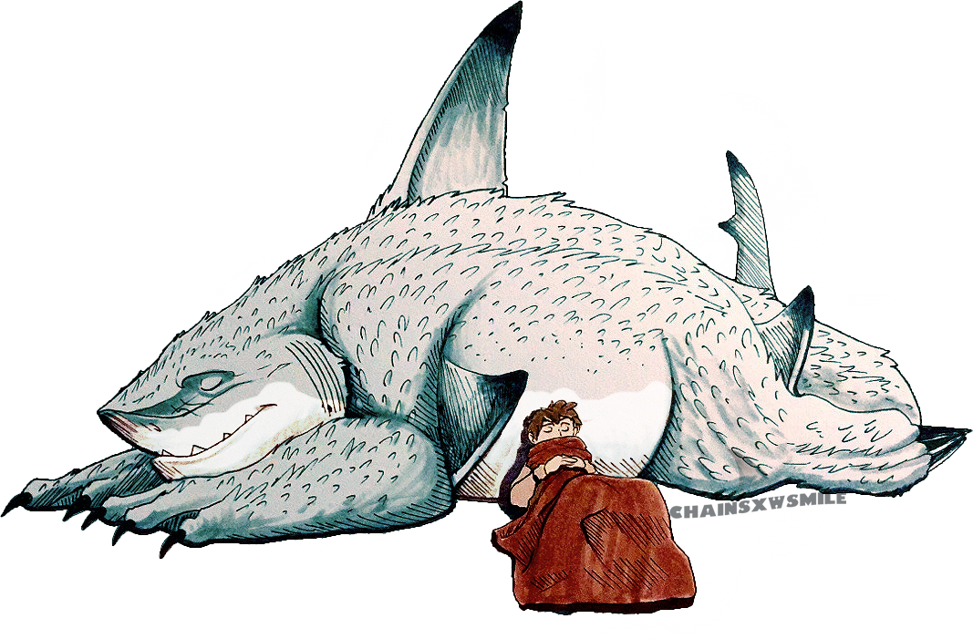 Sorry There's Not Much Detail On Bartz I Just Remember - Shark (1067x701), Png Download