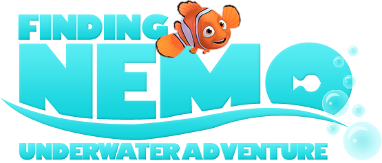 Finding Nemo Logo Png Download - Finding Nemo Logo Png (555x237), Png Download