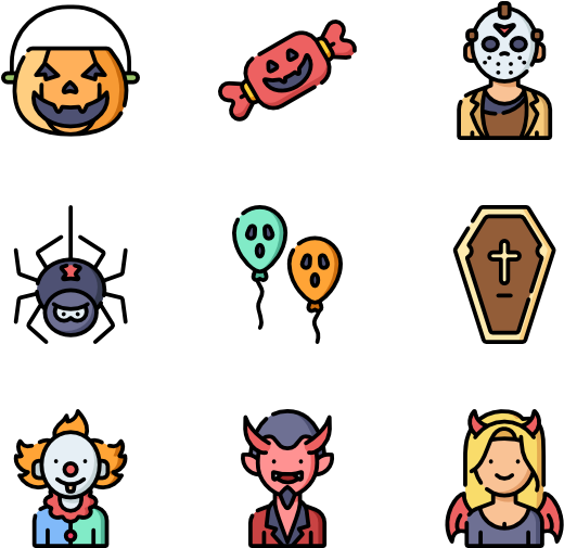 Halloween - Icon (600x564), Png Download