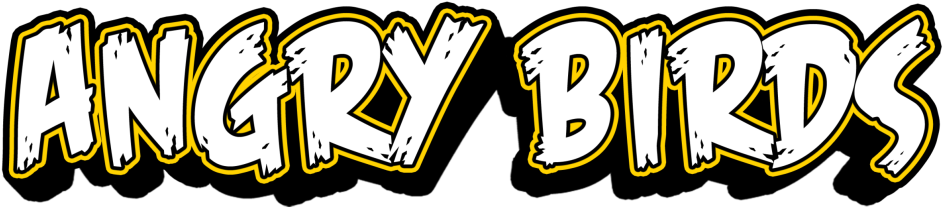 Source - - Angry Birds Name Png (1020x222), Png Download