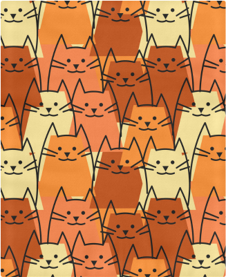 Cute Cats Duvet Cover 86"x70" - Cute Cats Tote Handbag (500x500), Png Download