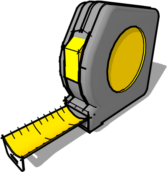 Tape Measure Background Png - Measuring Tape Clipart (800x800), Png Download