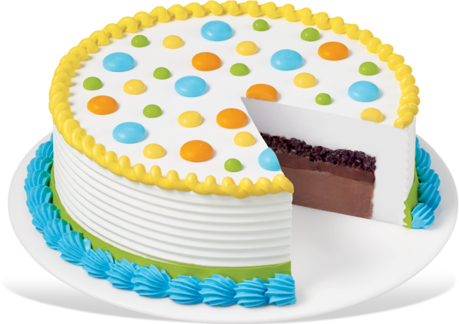 Wonderful Happy Birthdaycake - Dq Cake (1024x659), Png Download
