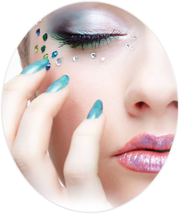 Permanent Makeup - Make Up And Nail Art (608x725), Png Download