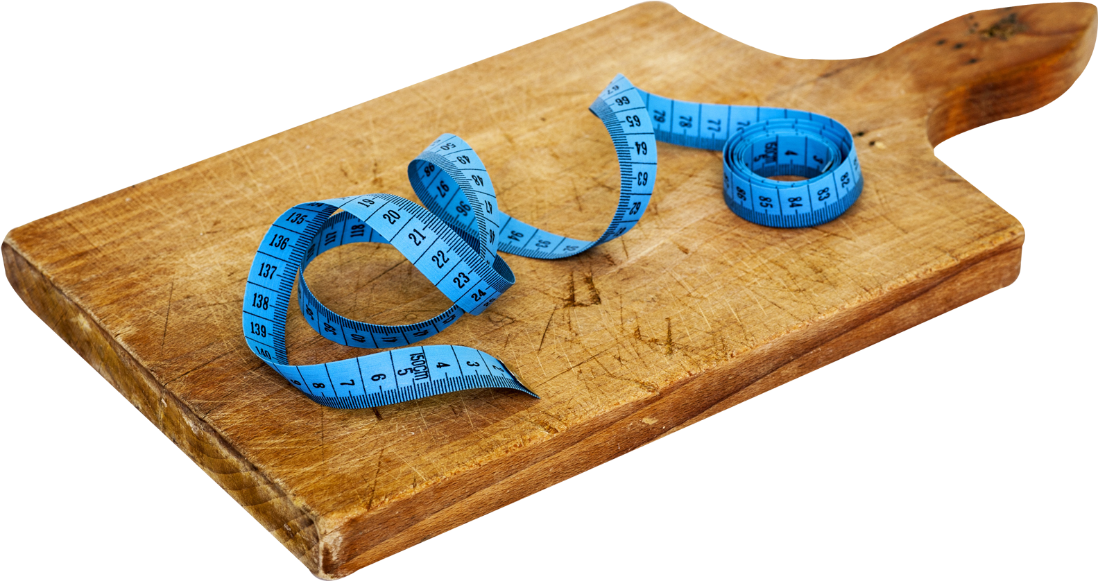 Cutting Board And Tape Measure Png Image - Great 3 Diet - Book (1681x963), Png Download