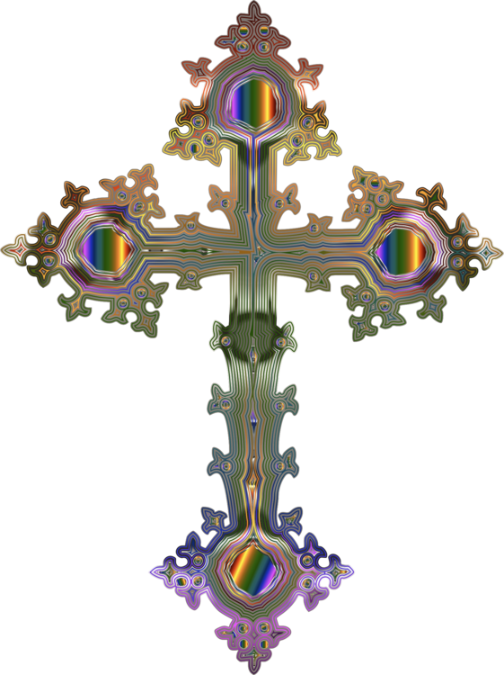 Christian Computer Icons Gold Free Commercial - Ethiopian Orthodox Symbols Png (561x750), Png Download