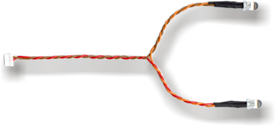 Position Lights - Orange (540x249), Png Download