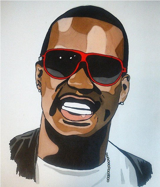 Draw Juicy J, Pop Art, The Club, Mafia, Beats - Juicy J Draw (640x640), Png Download