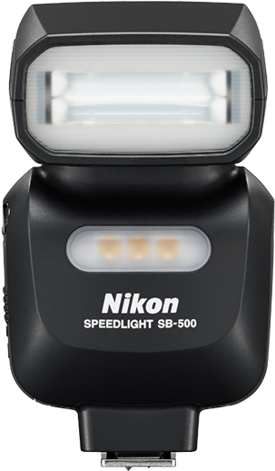 Sb-500 Af Speedlight - Nikon Sb500 (700x595), Png Download