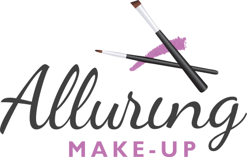 Alluring Makeup Logo Menu - Make Up Png Logo (500x318), Png Download