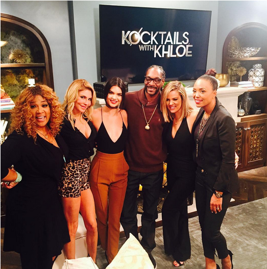Brandi Glanville, Kendall Jenner Et Snoop Dogg Sur - Kendall Jenner And Snoop Dogg (1200x630), Png Download