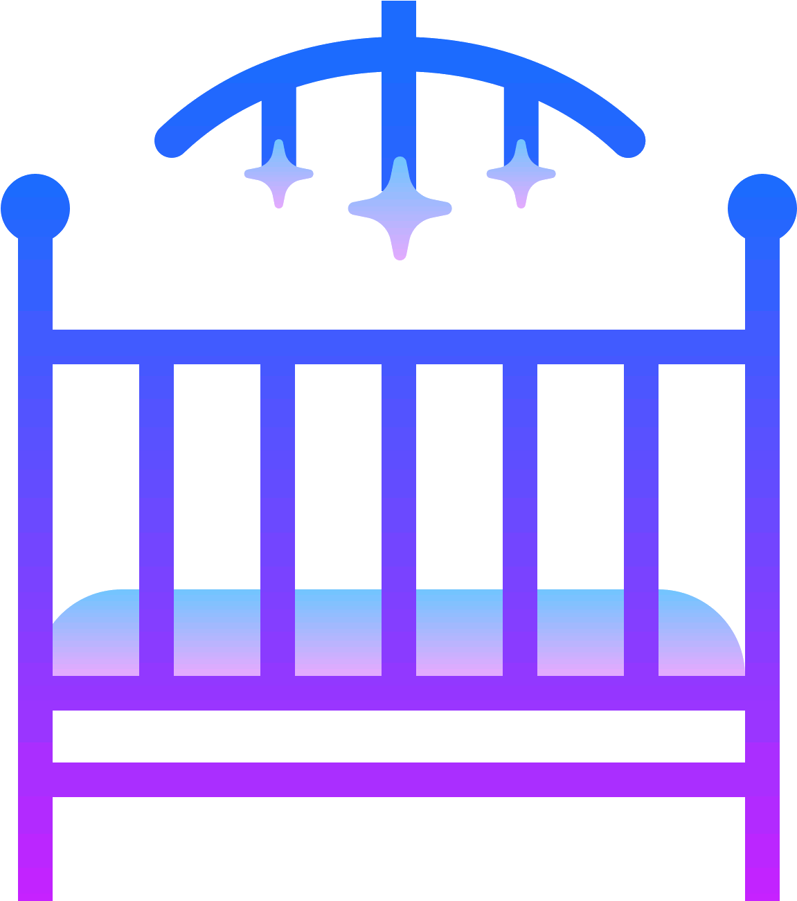 Crib Icon - Icon (1600x1600), Png Download