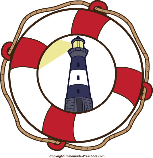 Free Lighthouse Clipart Nautical Craft, Nautical Theme, - Lighthouse Clipart (533x552), Png Download