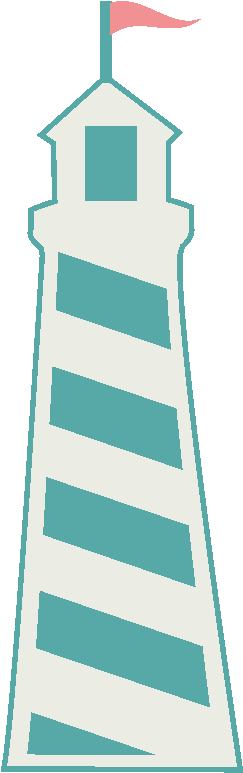 Lighthouse Transparent Background Clip Art Royalty - Clip Art (864x864), Png Download