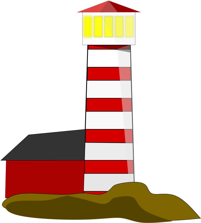 Clipart Lighthouse - Light House Clip Art (727x800), Png Download