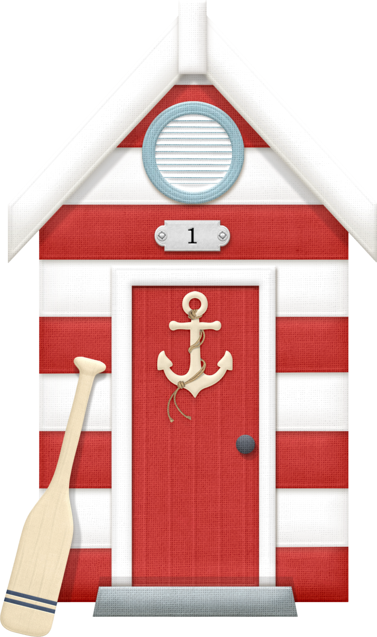 Beachhut 1 Maryfran - Wall Clock (759x1280), Png Download
