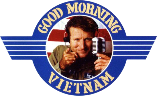 Good Morning Vietnam Title - Good Morning Vietnam Png (548x335), Png Download