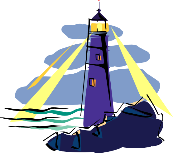 Cute Lighthouse Clipart Cute Clipart Lighthouse - Lighthouse Clipart Png (555x490), Png Download