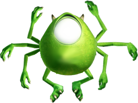 Mike God - Mike Wazowski God (442x329), Png Download