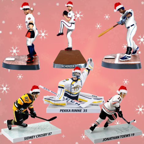 Happy Holidays From Imports Dragon Figures - Jonathan Toews Chicago Blackhawks Imports Dragon 2016-17 (470x470), Png Download