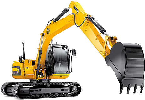 Best Free Excavator Icon - Track Hoe Clip Art (484x333), Png Download