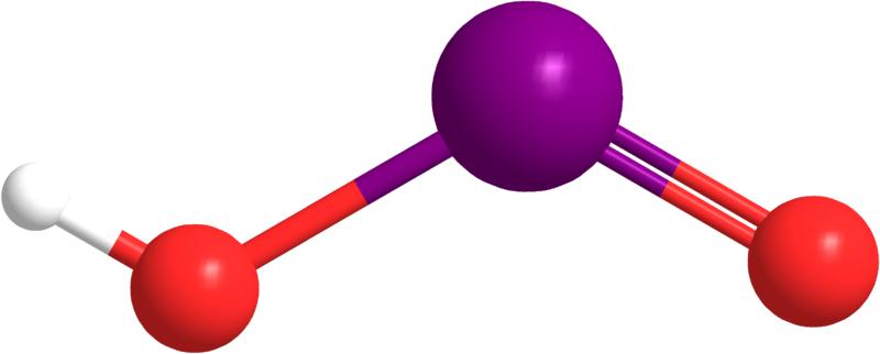 Hypoiodic Acid 3d Lines - Molecule (800x322), Png Download