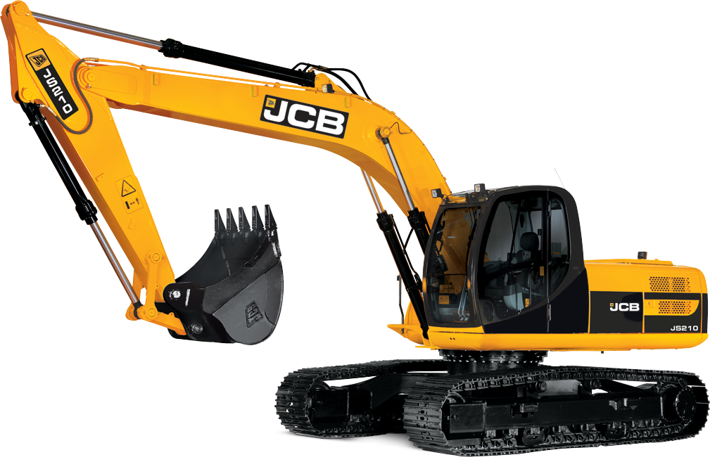 Jcb Js 205 Excavator (1009x650), Png Download