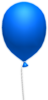 Blue Balloon Png - Gps Pin Png Blue (420x420), Png Download