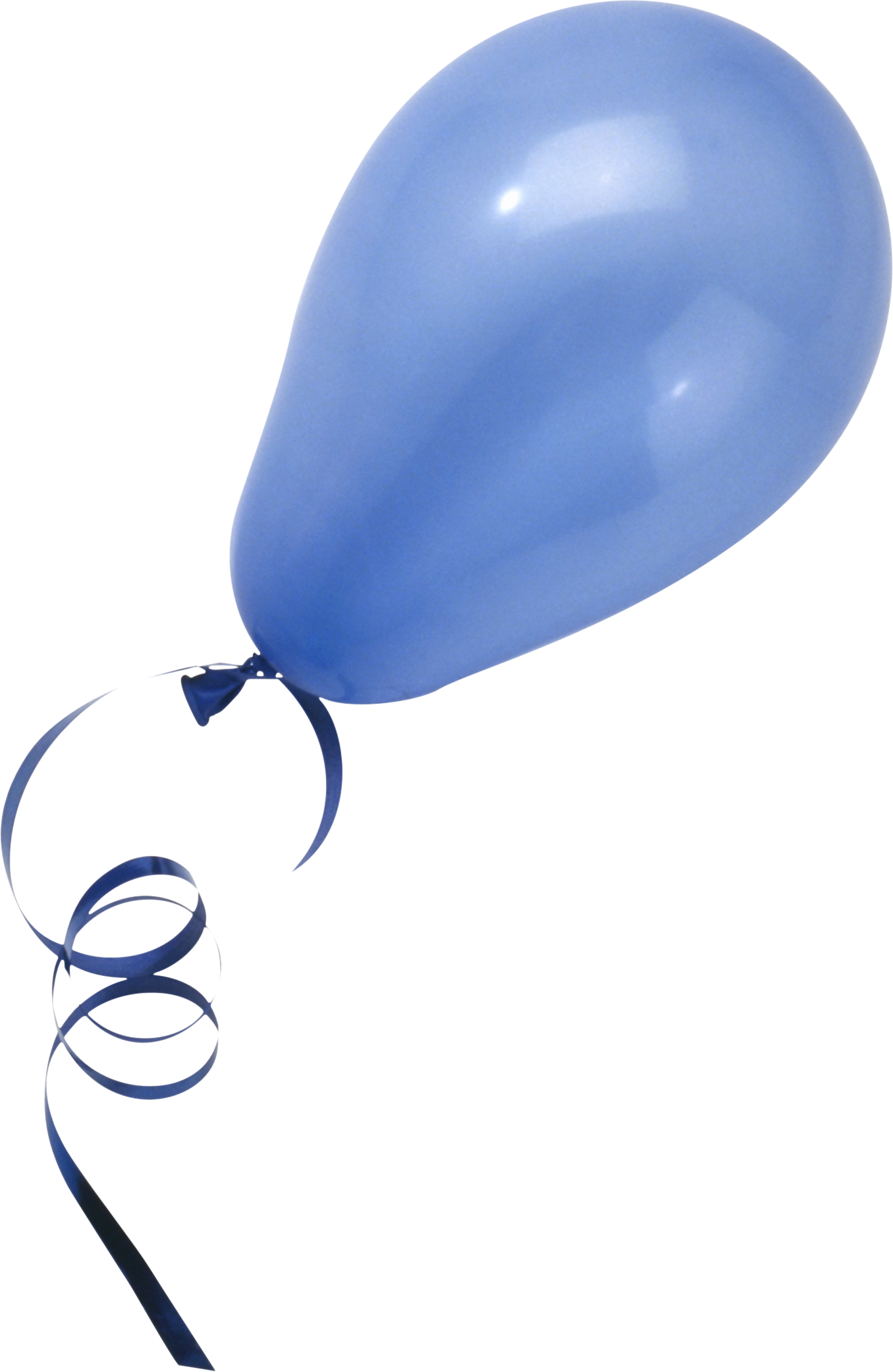 Blue Balloon Png Image - Objects (1356x2082), Png Download