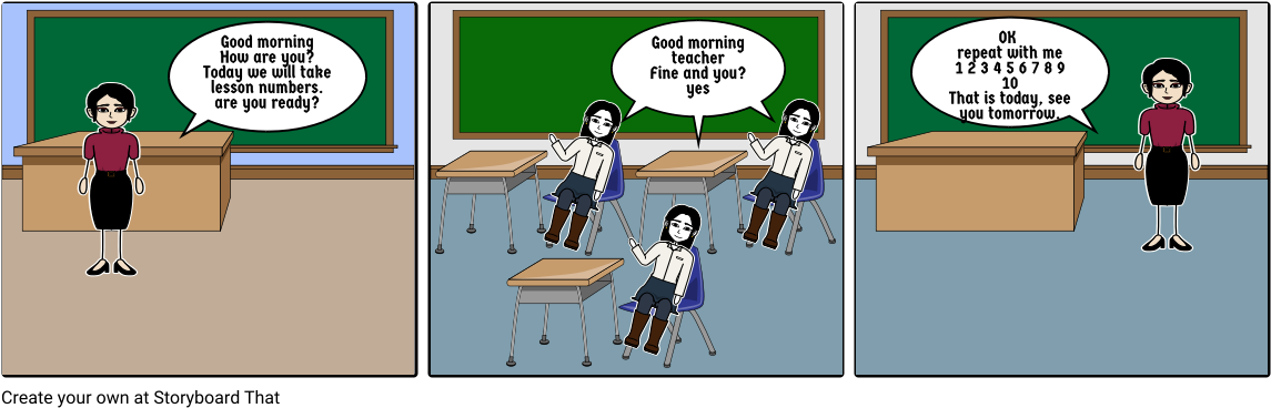 Goodmorning - Teacher (1164x385), Png Download