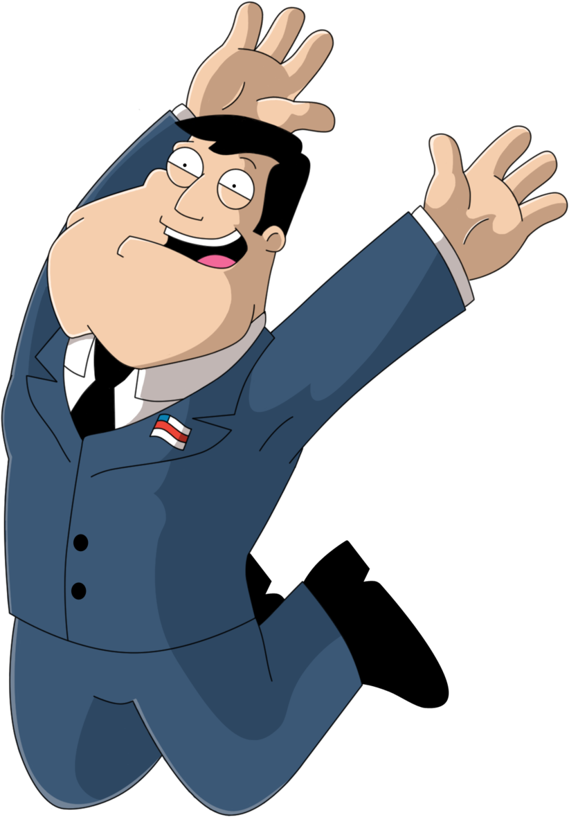 Good Morning Usa By Koisnake On Deviantart Vector Freeuse - American Dad Stan Smith Png (900x1200), Png Download