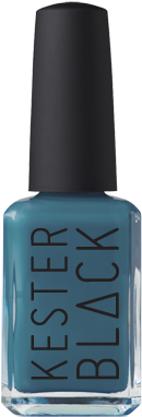Make Up - Kester Black Nail Polish - Typhoon (407x520), Png Download