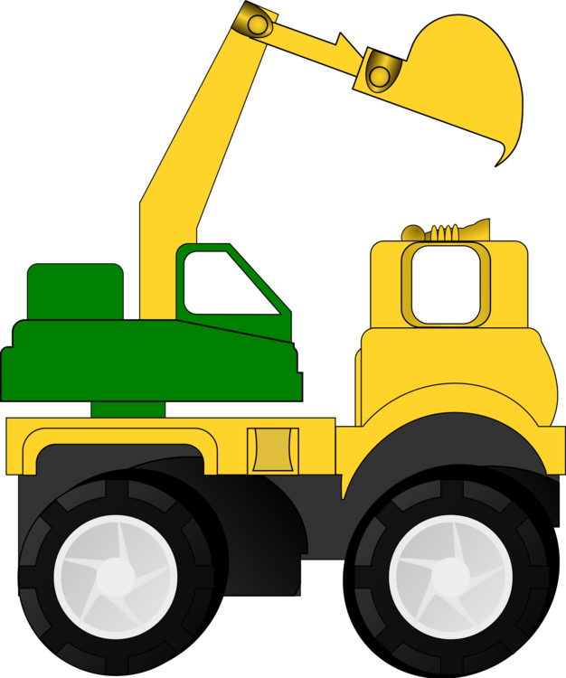 Clip Art - Toy Truck Clipart (626x750), Png Download