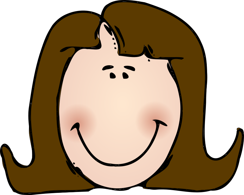 Lady Clip Art (600x480), Png Download