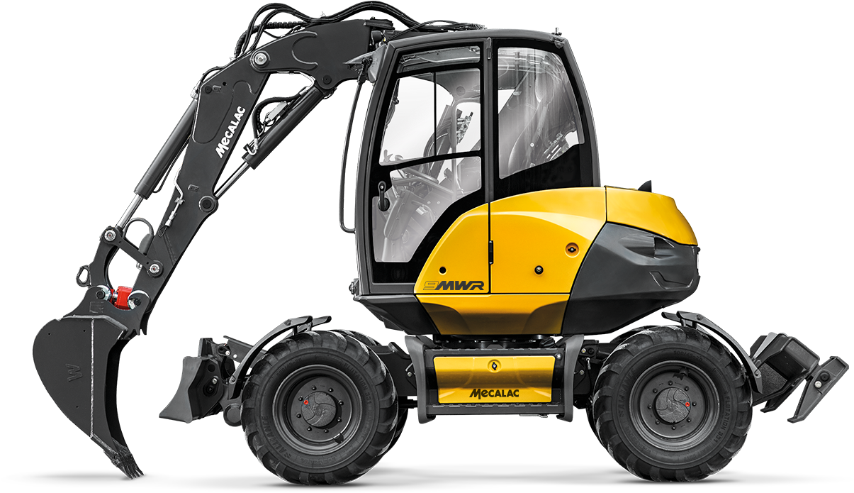 Mecalac 7mwr (1600x900), Png Download