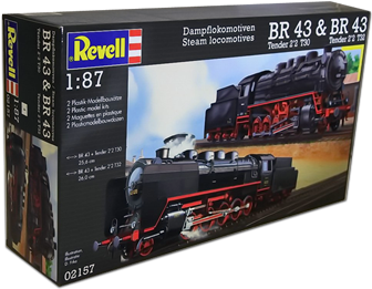 Cloud Zoom Small Image - Revell 1:87 - Steam Locomotive Br 43 (341x388), Png Download
