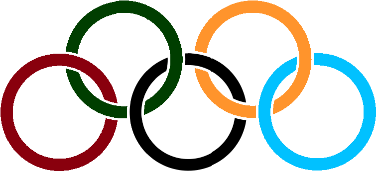Ring Svg Official Olympic - Official Book Of The Xvii Olympic Winter Games, Lillehammer, (800x388), Png Download