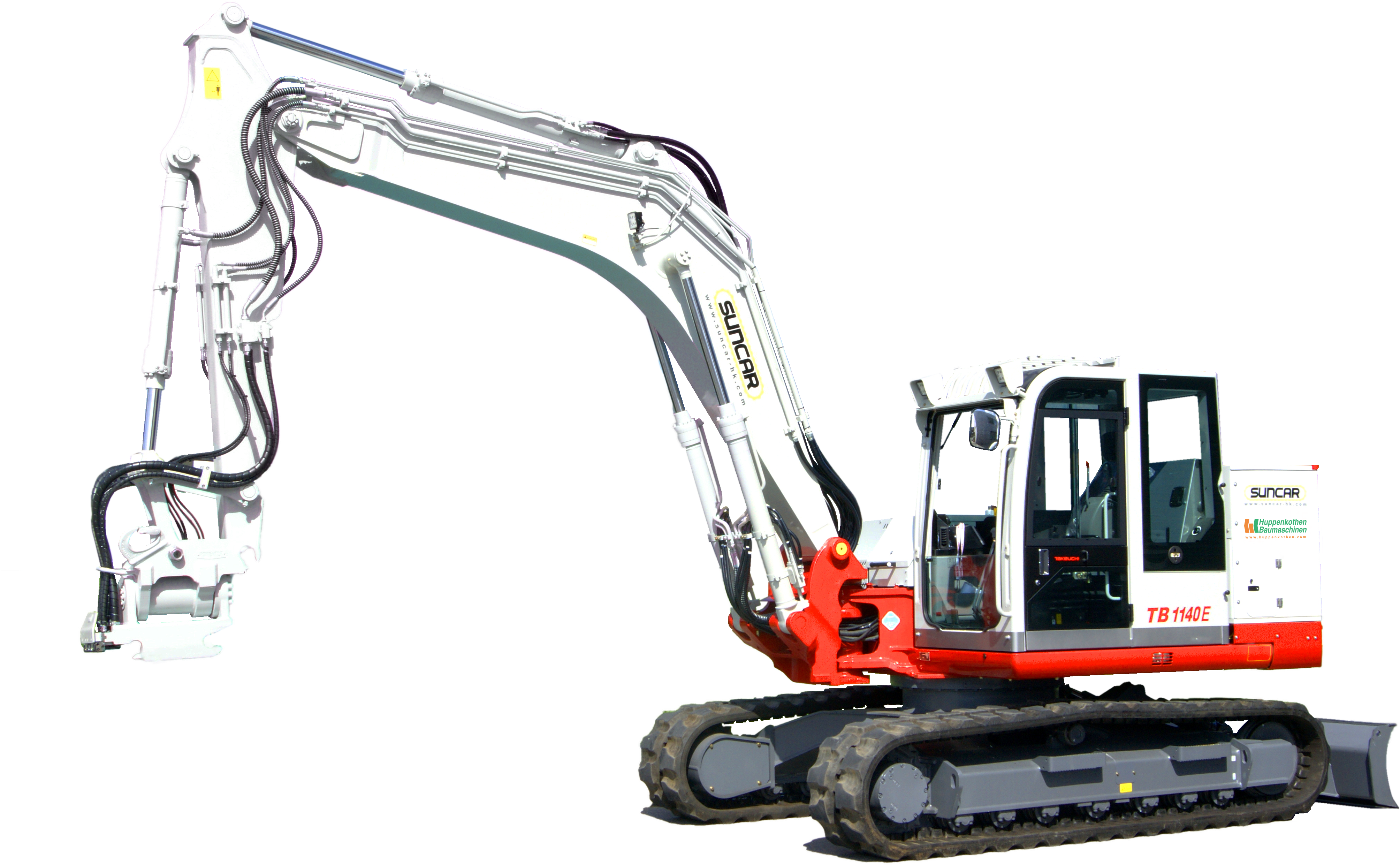 Picture Excavator Tb1140e - Takeuchi Tb 1140 E (4592x3056), Png Download