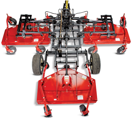 Triplex Finishing Mower Models 465 565 665 - Farm King (578x388), Png Download