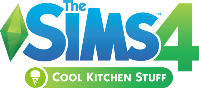 The Sims 4 Cool Kitchen Stuff Logo - Electronic Arts The Sim 4 City Living (640x285), Png Download