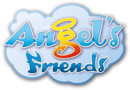 Transparent Tv Logo - Angel's Friends Logo (483x324), Png Download