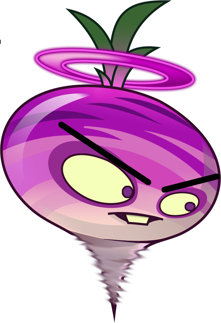 Tornado Turnip - Pvz 2 Tile Turnip (711x1040), Png Download