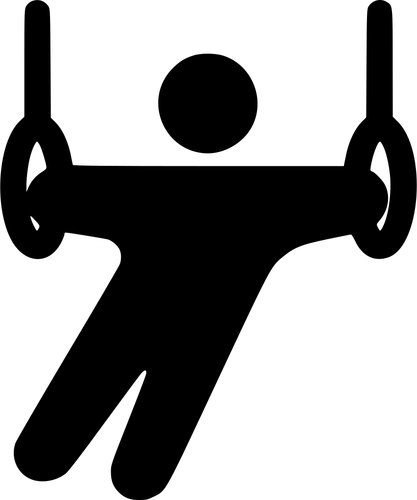 Gymnastic Rings - (818x980), Png Download