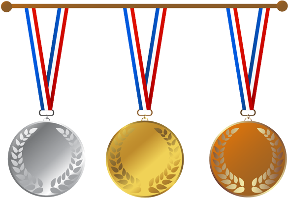 Olympic - Medals Png (600x410), Png Download