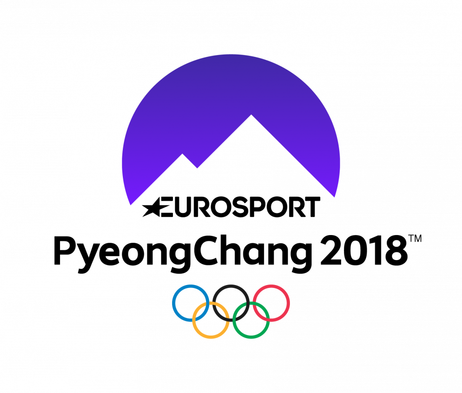 The On-screen Logo Brings Together The Current Eurosport - Winter Olympics 2018 Eurosport (940x801), Png Download