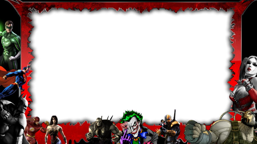 Comic Stream Overlay Clipart Batman Harley Quinn Joker - Twitch.tv (900x506), Png Download