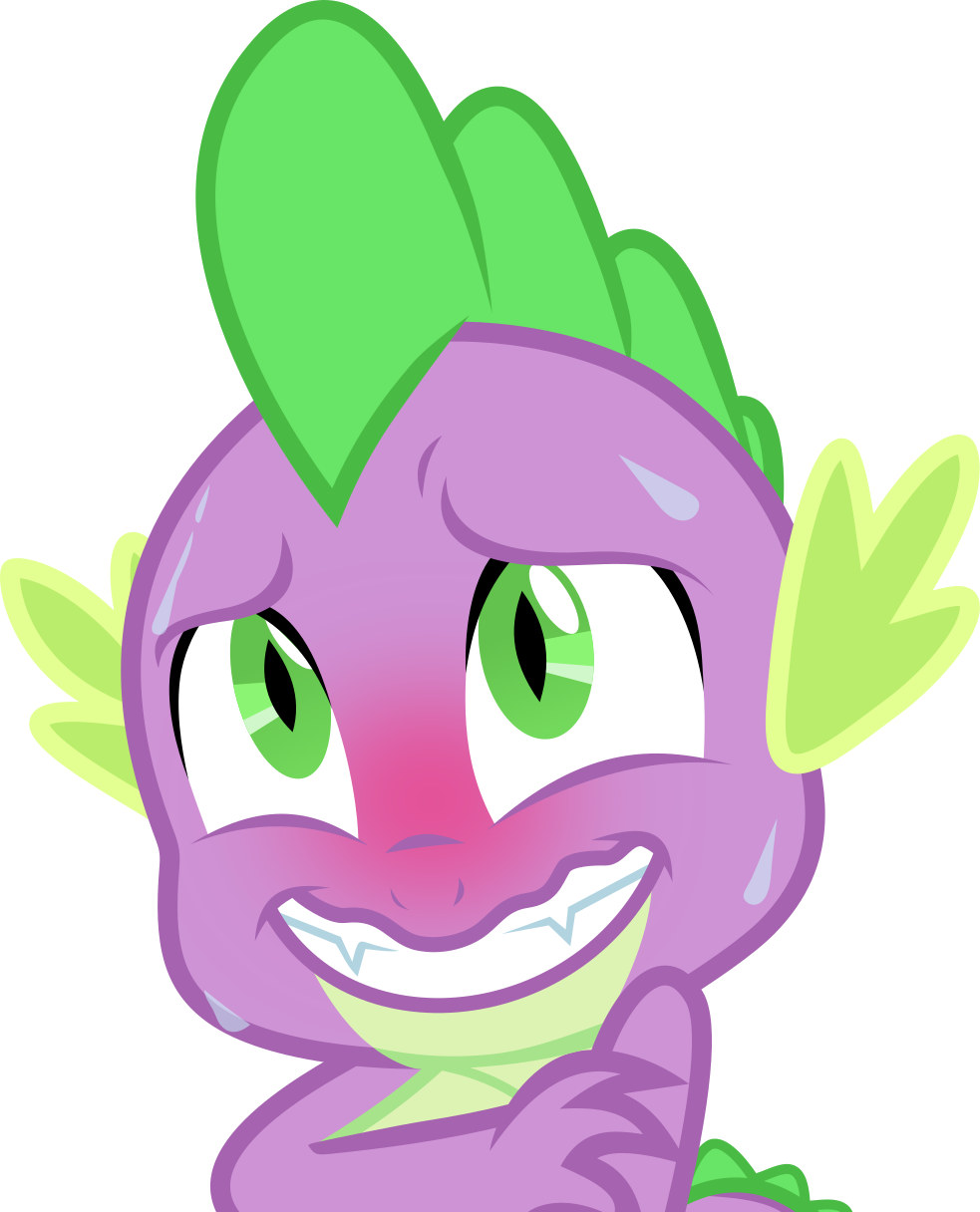 Frownfactory, Blushing, Dragon, Green Eyes, Male, Reaction - Cartoon (983x1216), Png Download