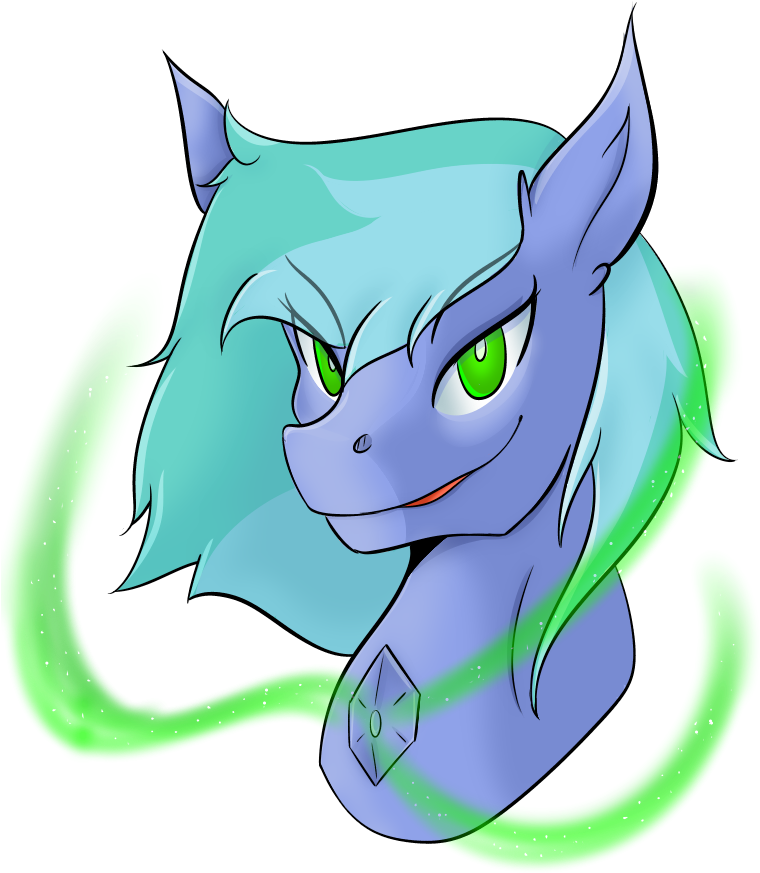 Wulfanite, Bust, Green Eyes, Homunculus, Magic, Male, - Cartoon (786x951), Png Download