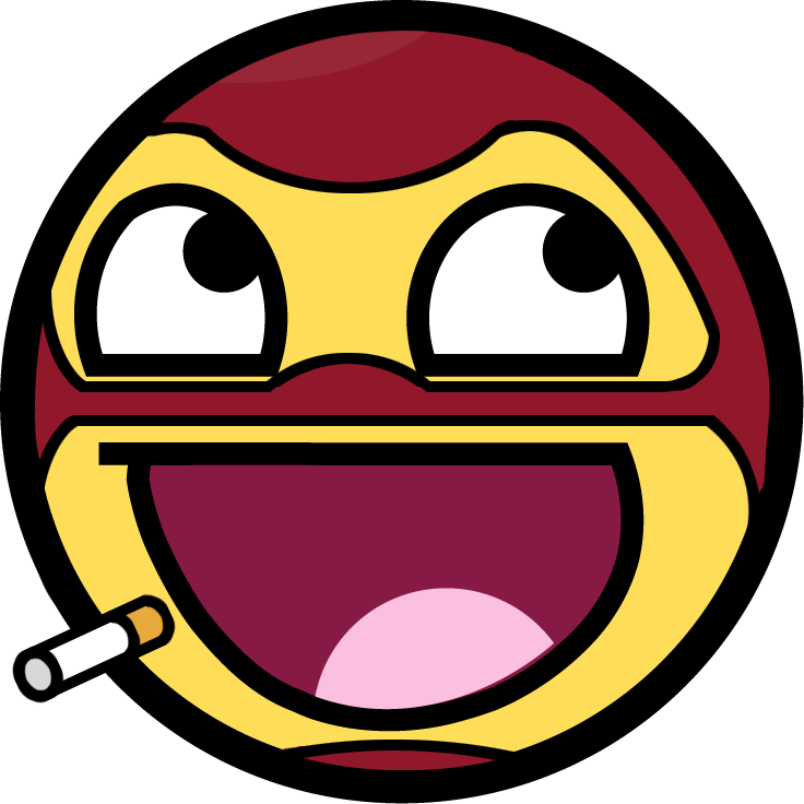 Free Icons Png - Awesome Face Animated Gif (736x736), Png Download