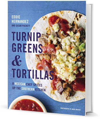 Turnip Greens And Tortillas (348x415), Png Download